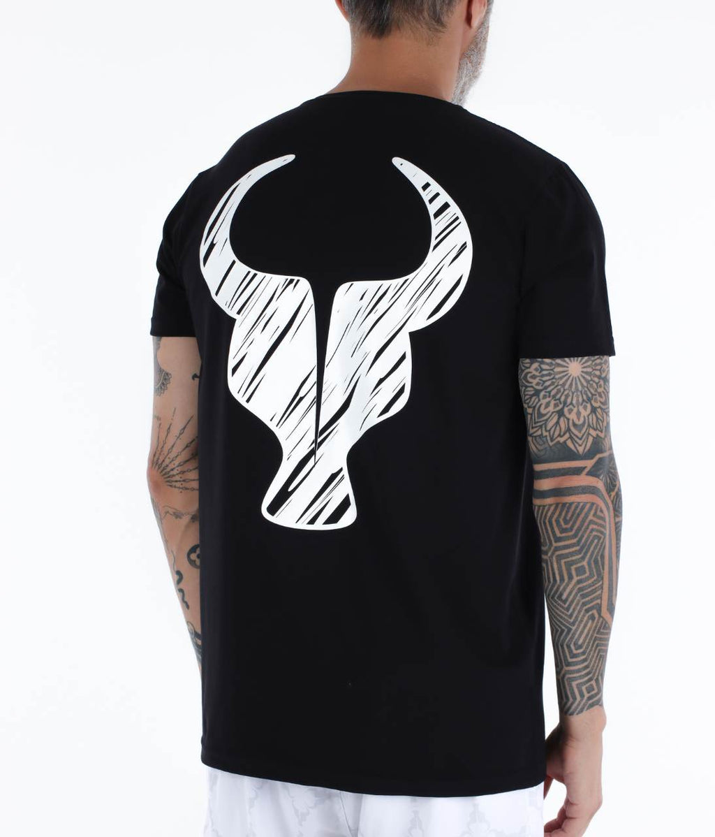T-shirt Toro Sketch Egípcia Black