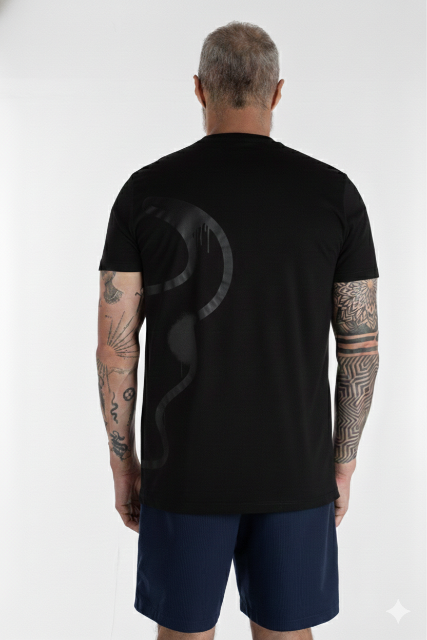 T-Shirt Toro All Black Half Edition