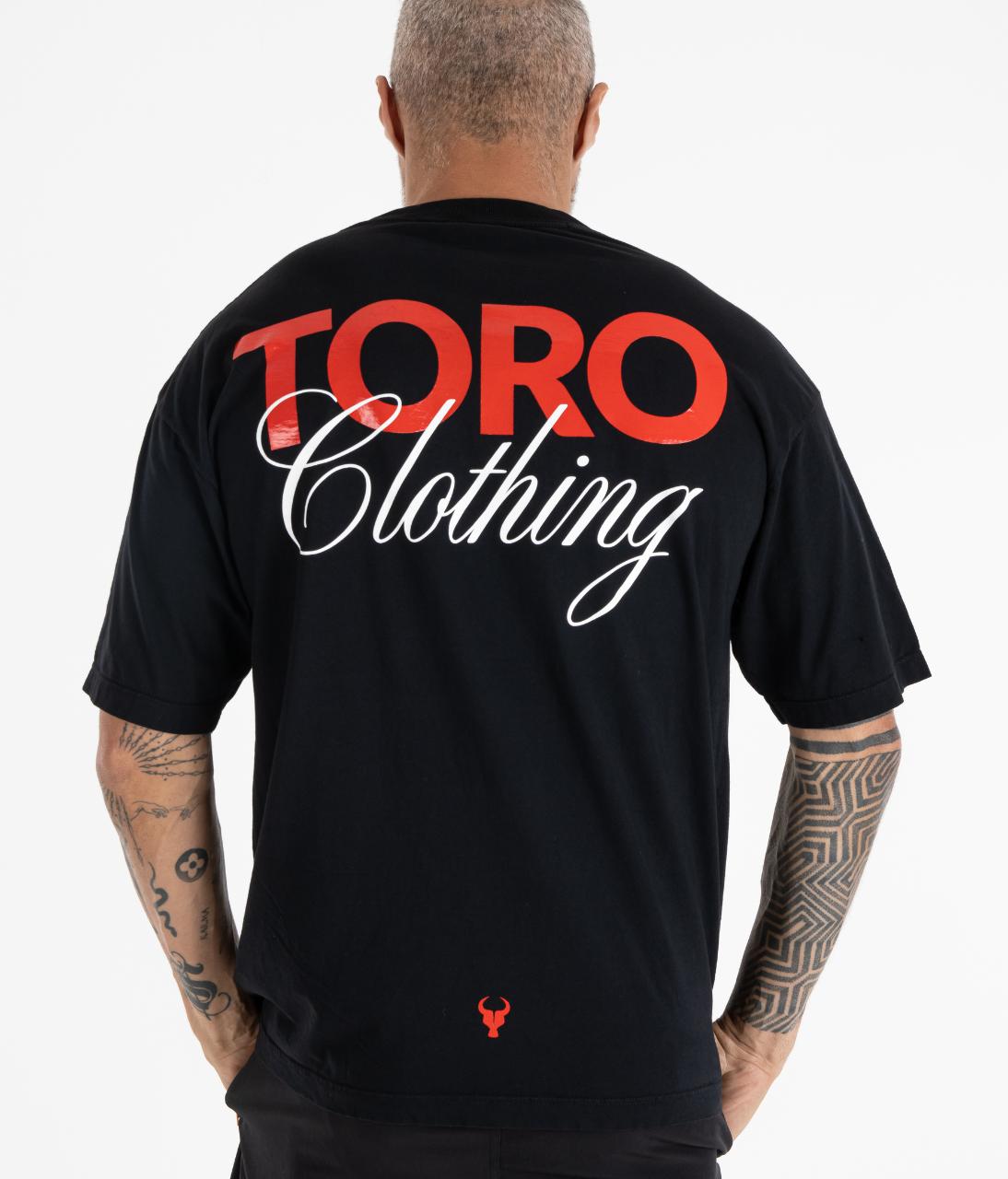 T-shirt Toro Clothing Over Black