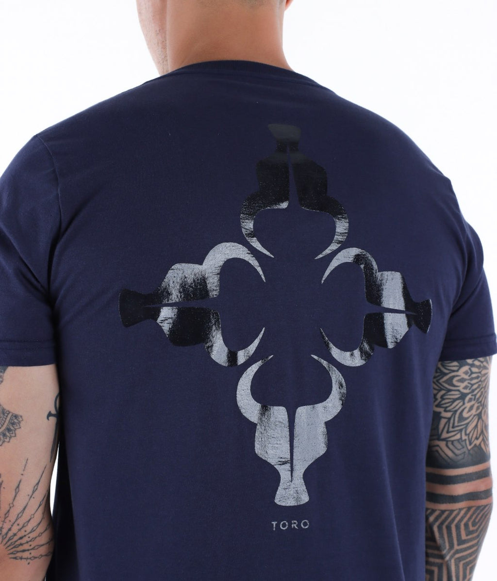 T-shirt Toro New Monograma Blue Gel