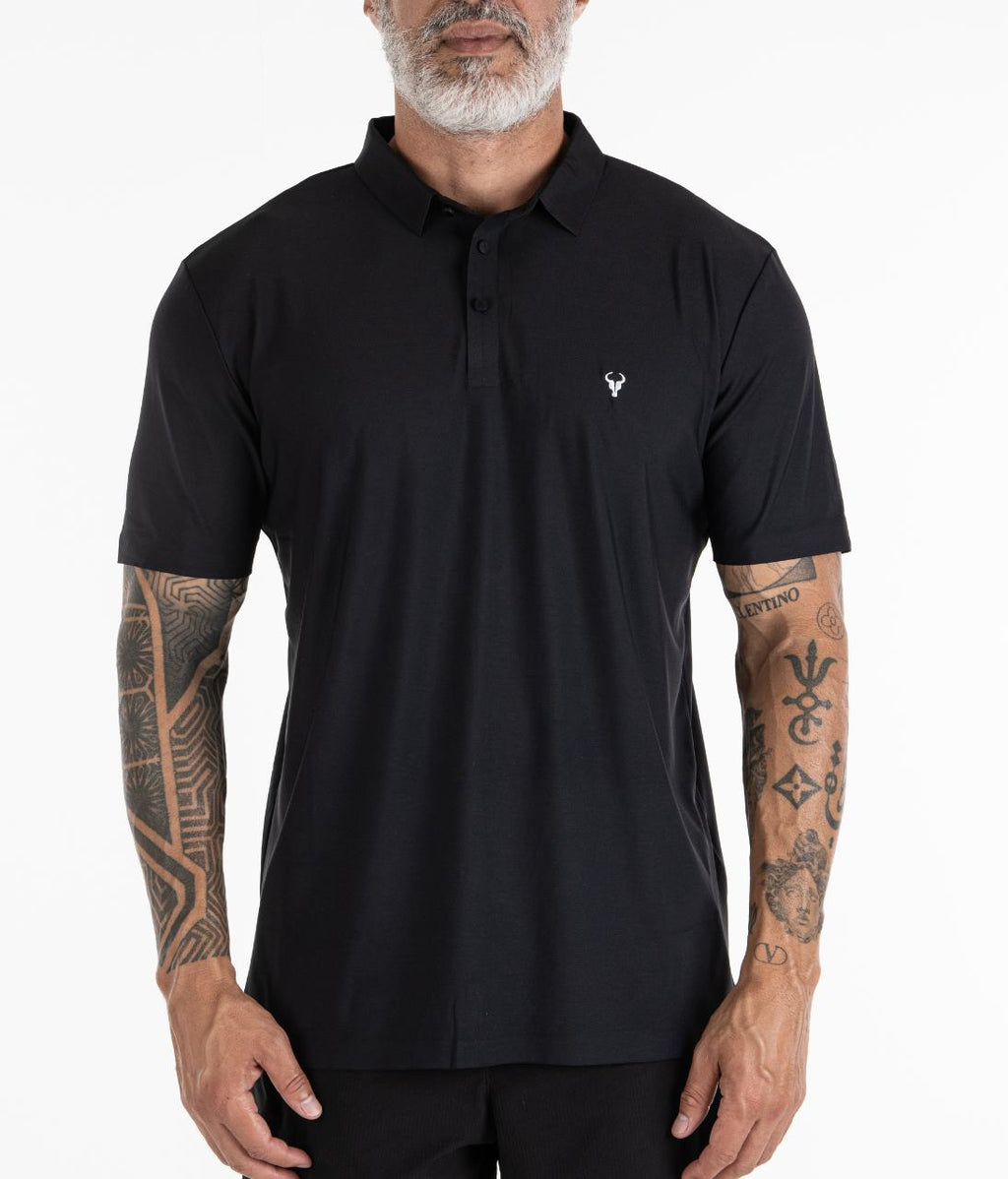 CAMISA POLO TORO TECH PRETA