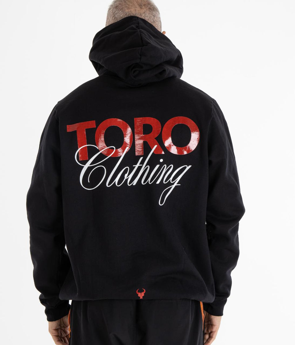 Moletom TORO Clothing Capuz  Preto