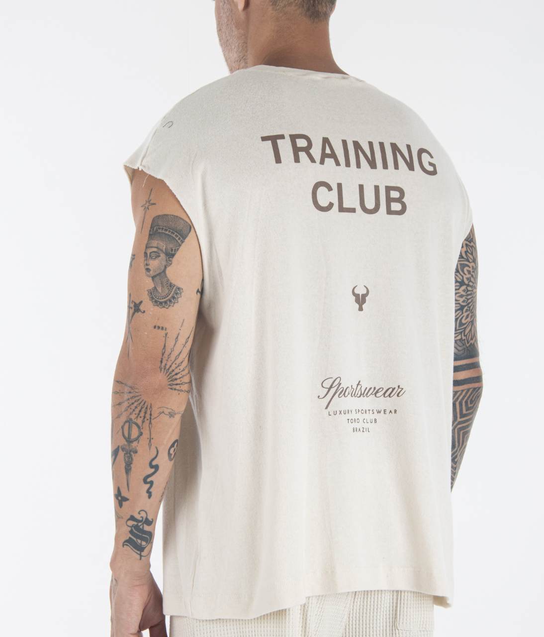 T-shirt S/M Toro Training Club Tricô Areia