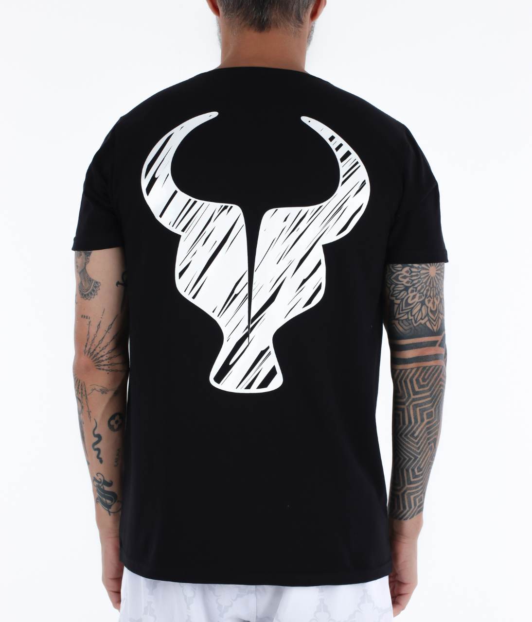 T-shirt Toro Sketch Egípcia Black