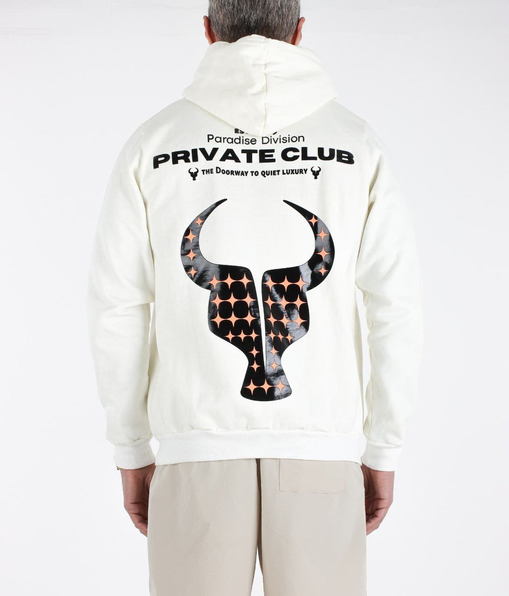 Moletom Toro Offwhite Private Club
