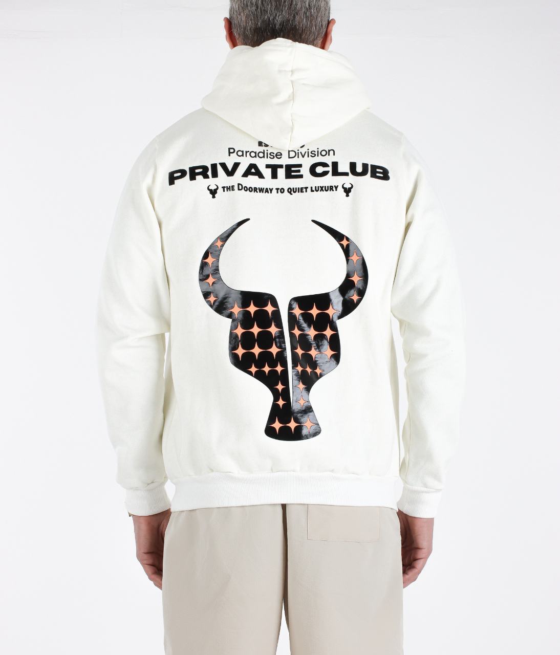 Moletom Toro Offwhite Private Club