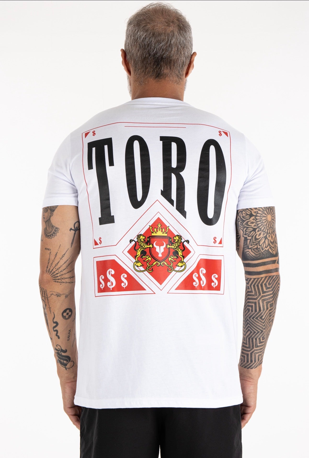 T-Shirt Toro WHITE BRASÃO