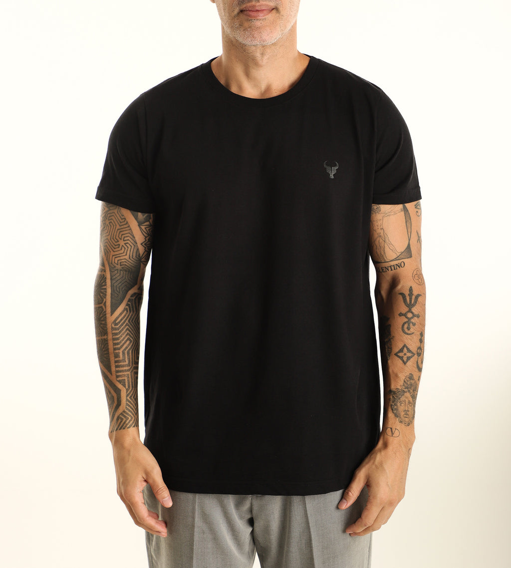 T-Shirt Toro Rich Forever Preta