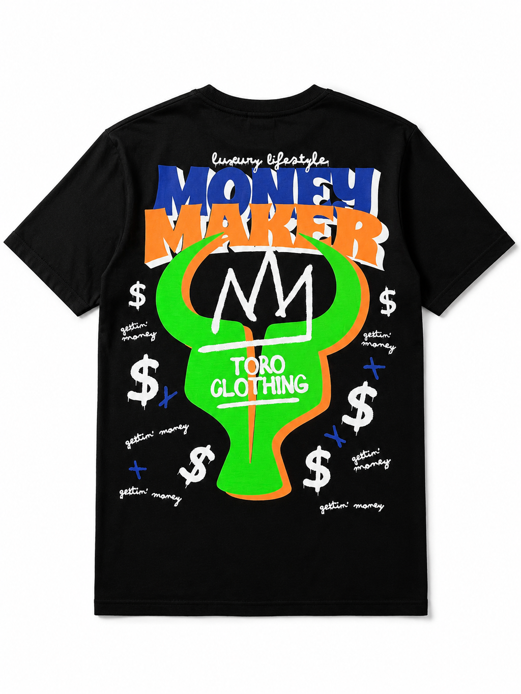 T-shirt Toro Money Maker Black Orange