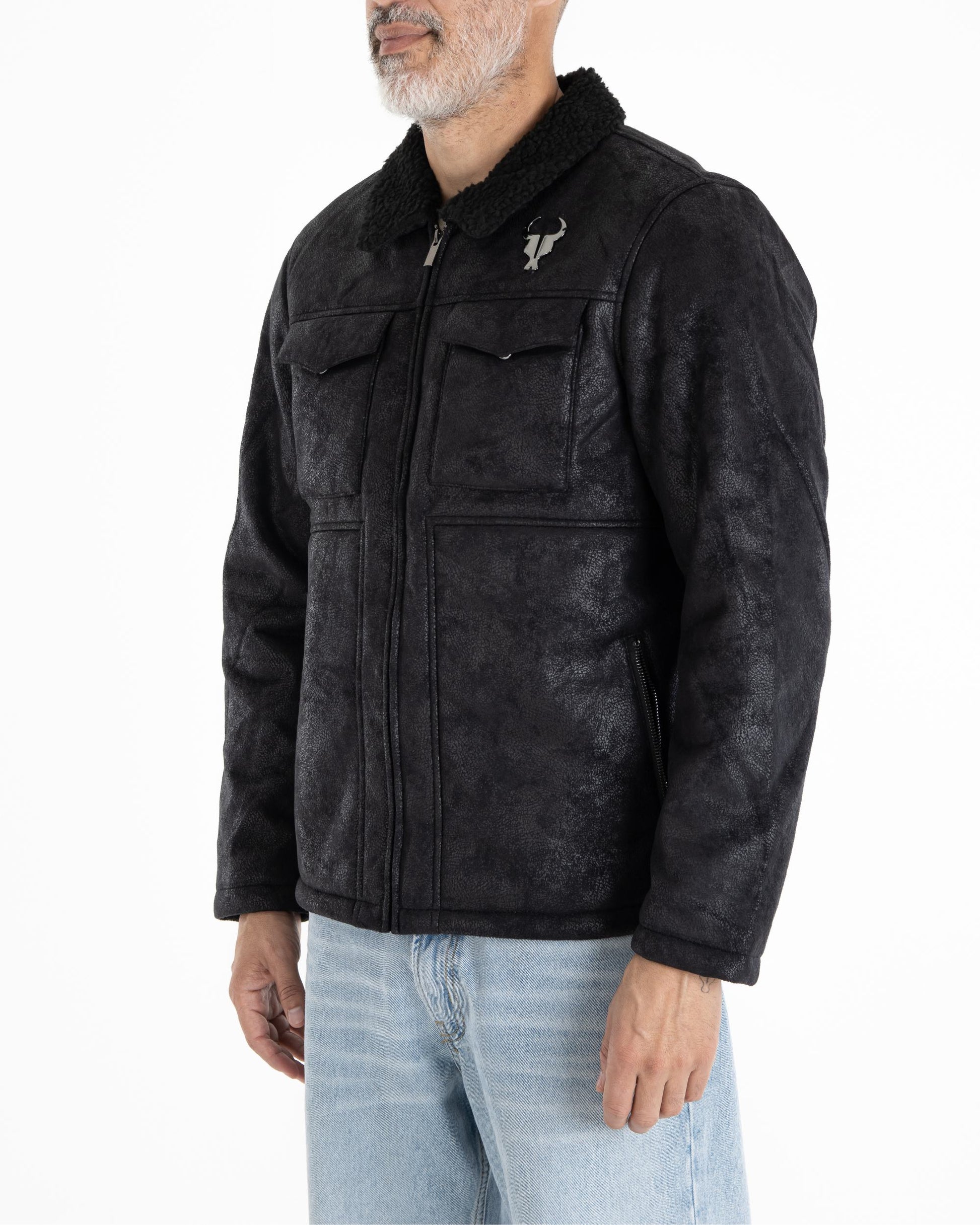 Jaqueta TORO Camurça Black