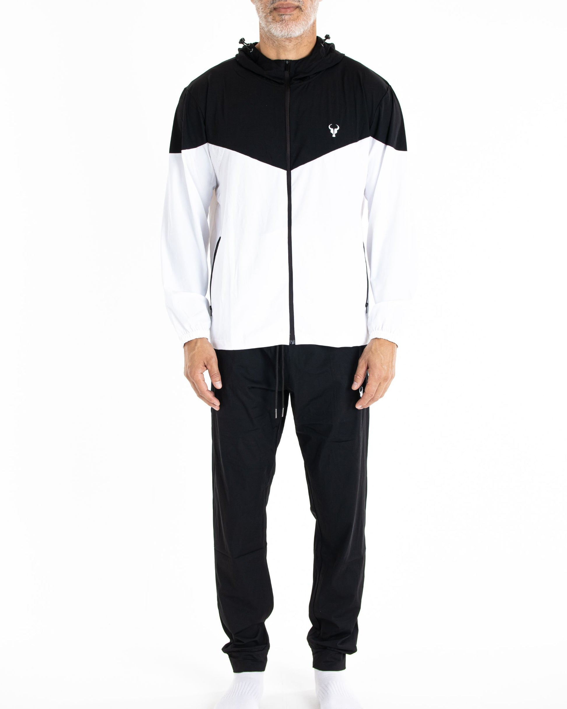Conjunto Sport TORO Tech Black&White C/ zíperes