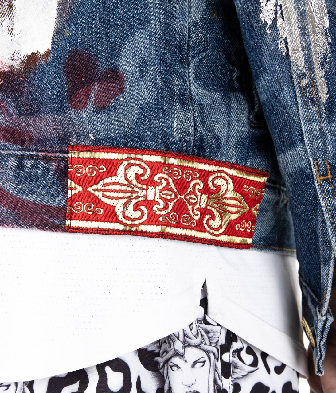 Jaqueta Jeans Blue TORO Laser