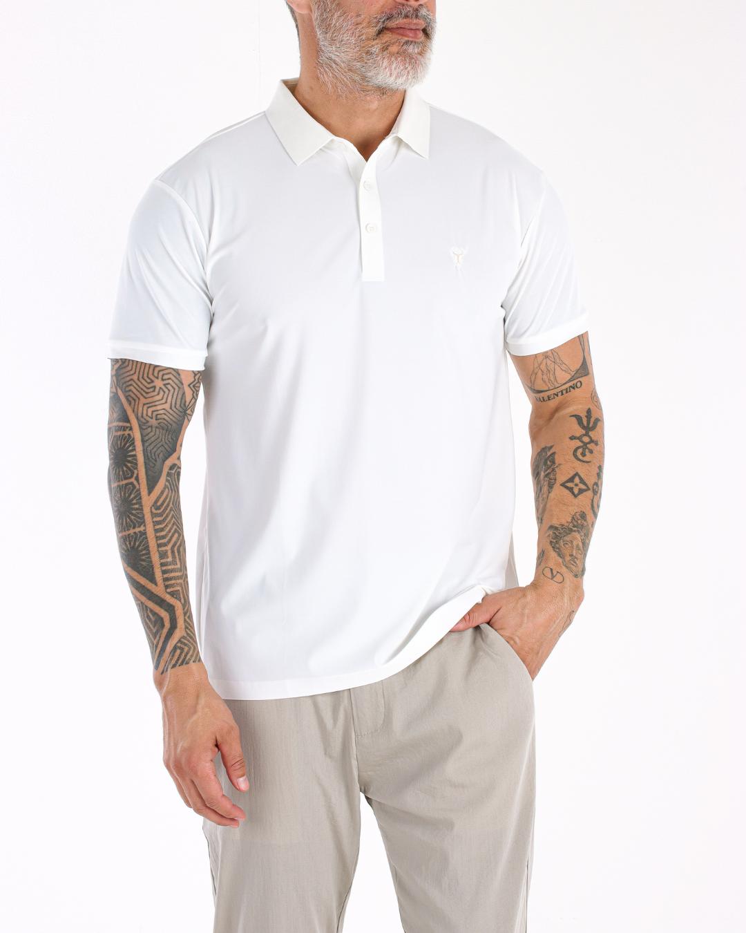 CAMISA POLO TORO TECH BRANCA
