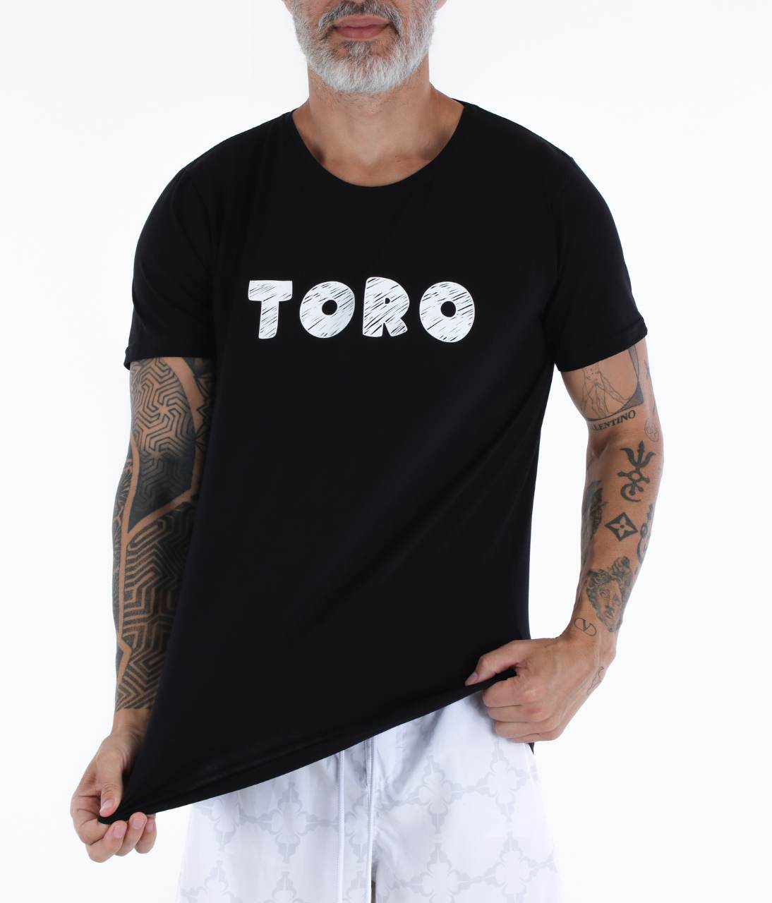 T-shirt Toro Sketch Egípcia Black