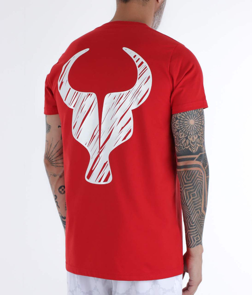 T-shirt Toro Sketch Flow Red