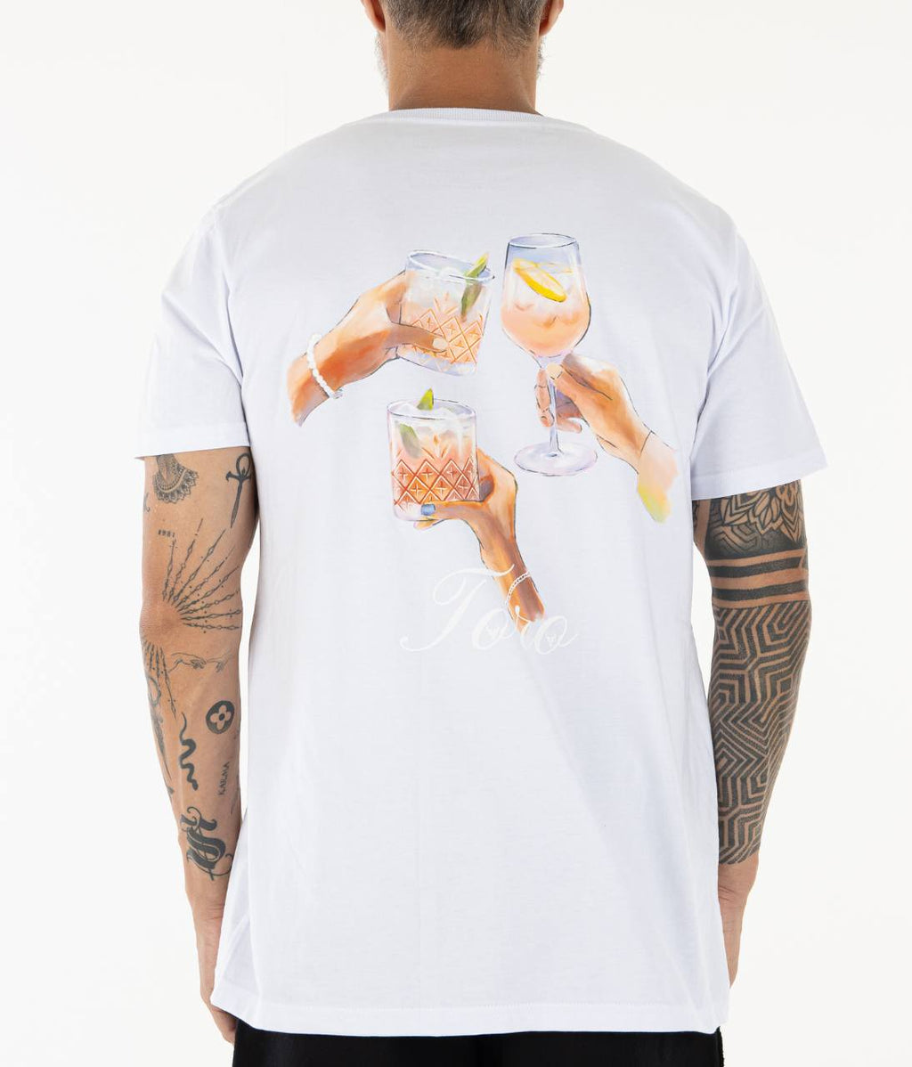 T-shirt Toro Old Money White