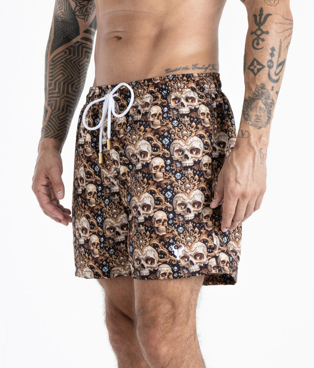 Short Toro Masculino BAROQUE SKULL