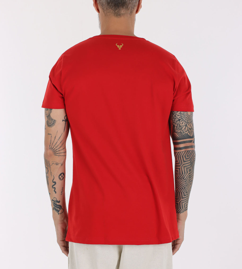 T-shirt Toro Red Logo Glitter