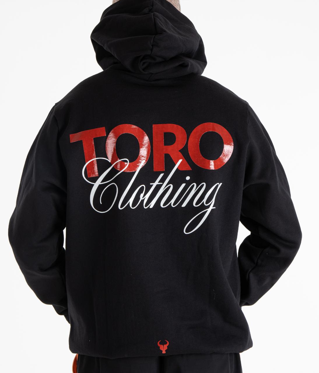 Moletom TORO Clothing Capuz  Preto