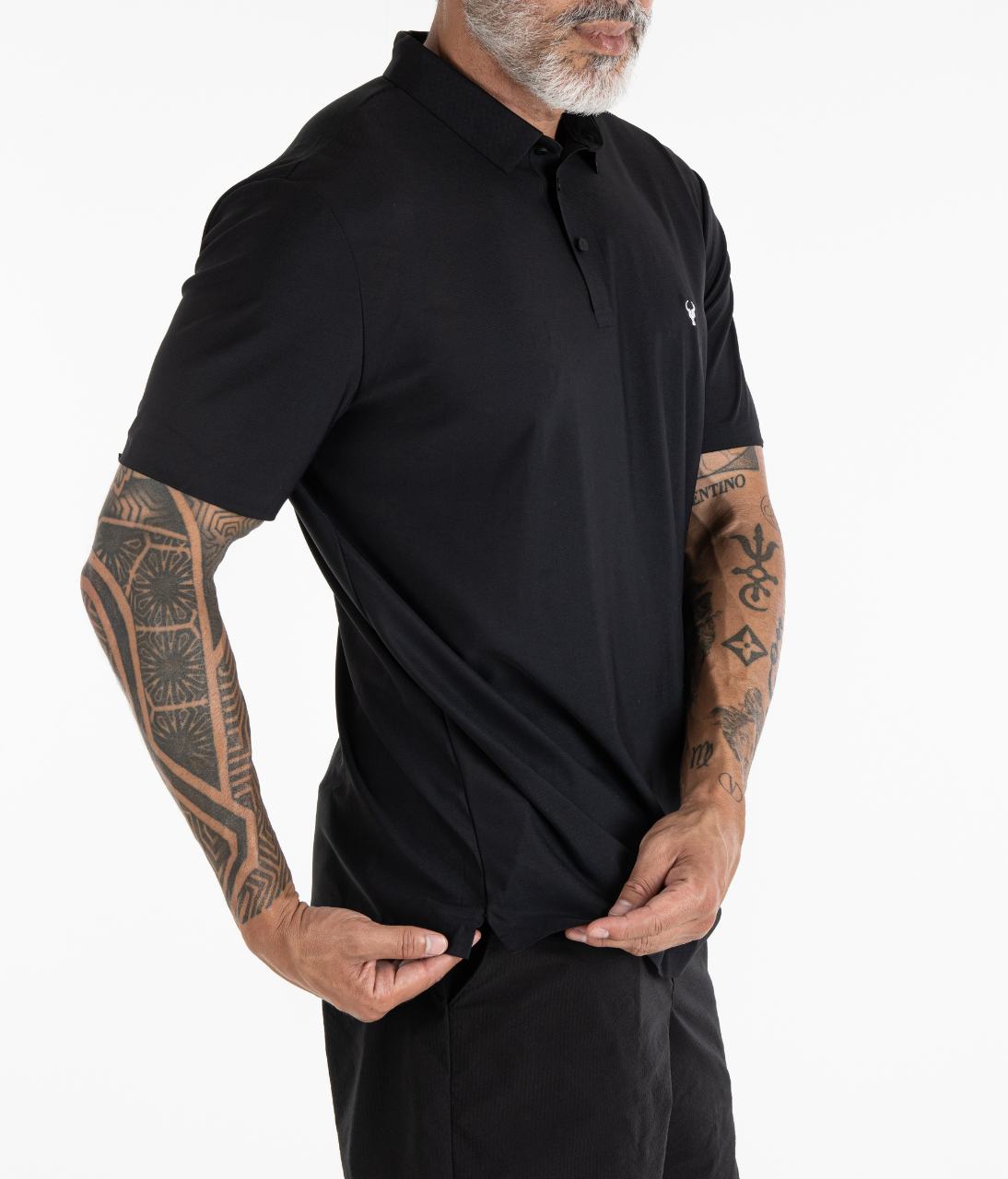 CAMISA POLO TORO TECH PRETA