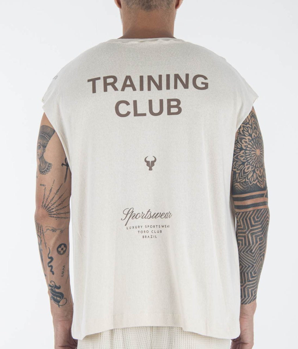 T-shirt S/M Toro Training Club Tricô Areia