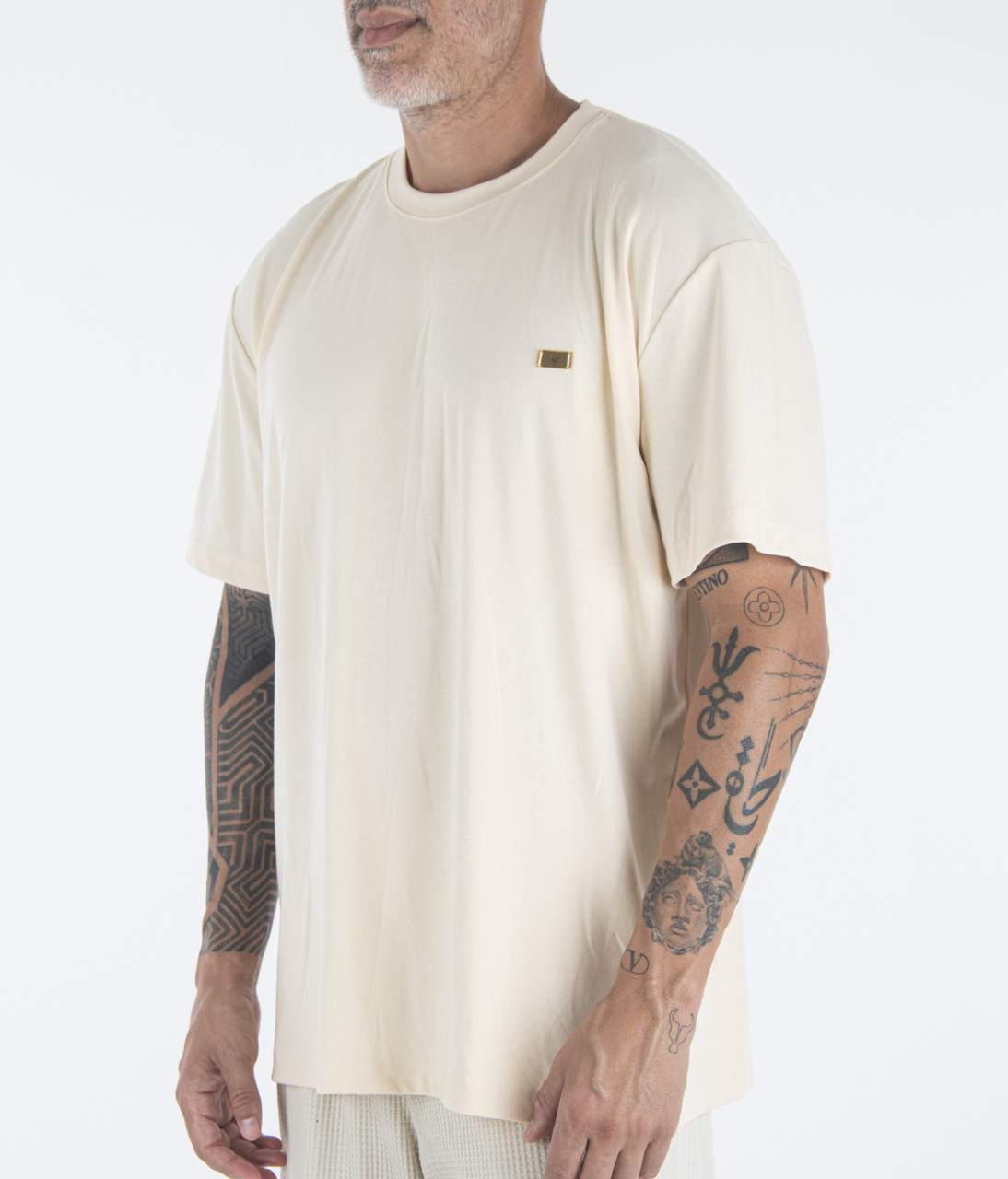 T-shirt Toro Over Visco Premium Bege