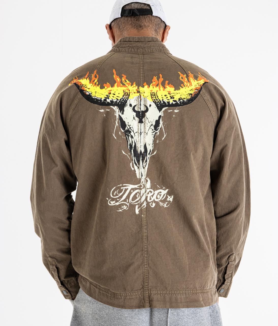 Parka TORO Sarja Militar Flame Skull