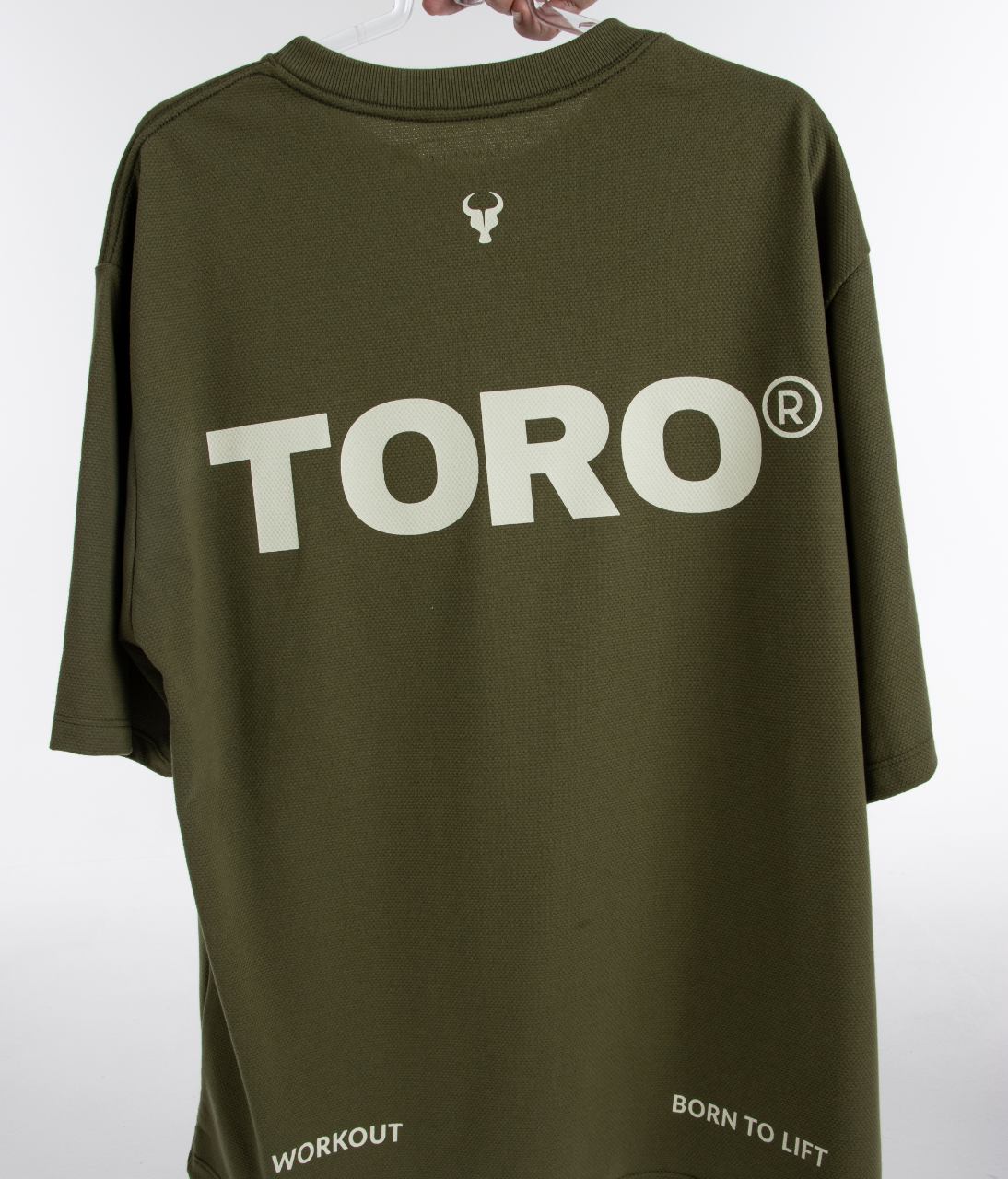 T-shirt Toro Clothing Over Born To Lift Verde