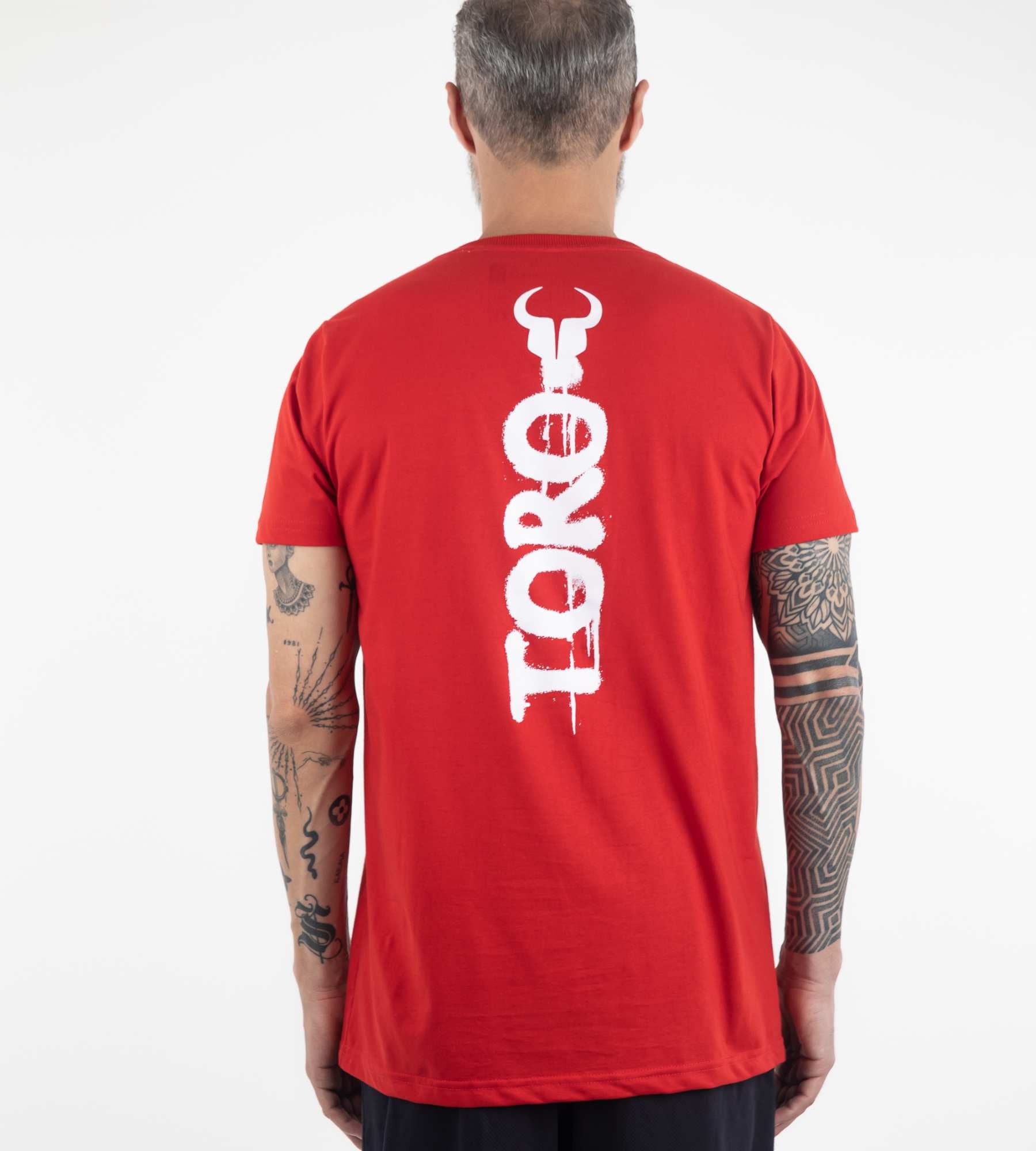 T-shirt Dripping Paint Red