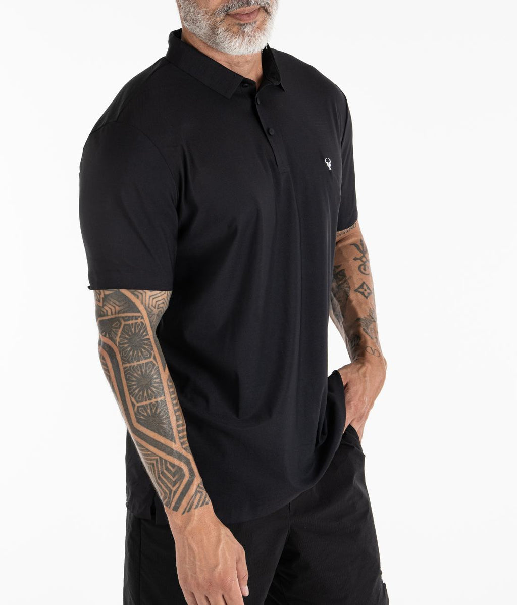 CAMISA POLO TORO TECH PRETA