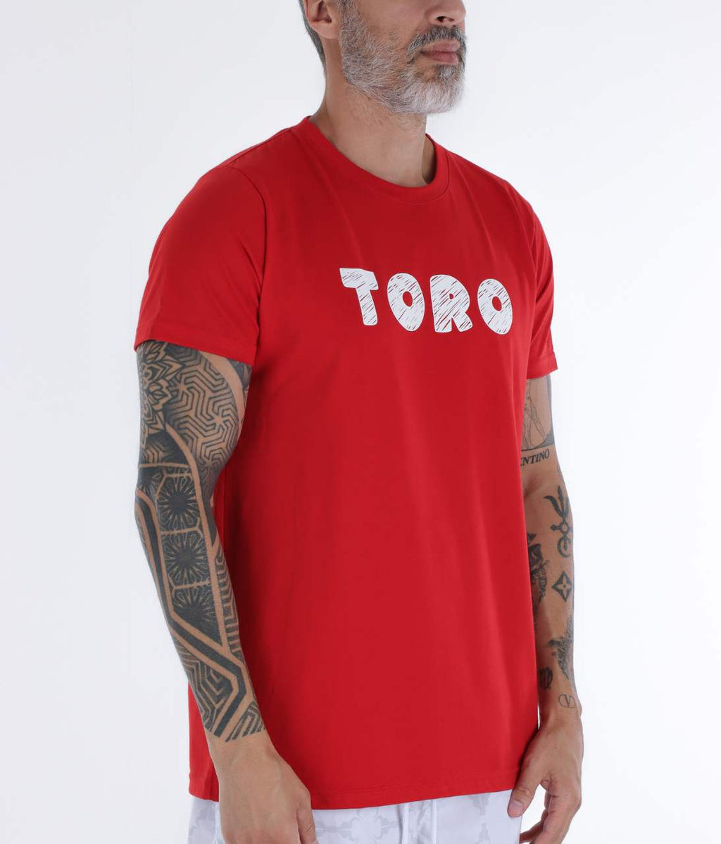 T-shirt Toro Sketch Flow Red