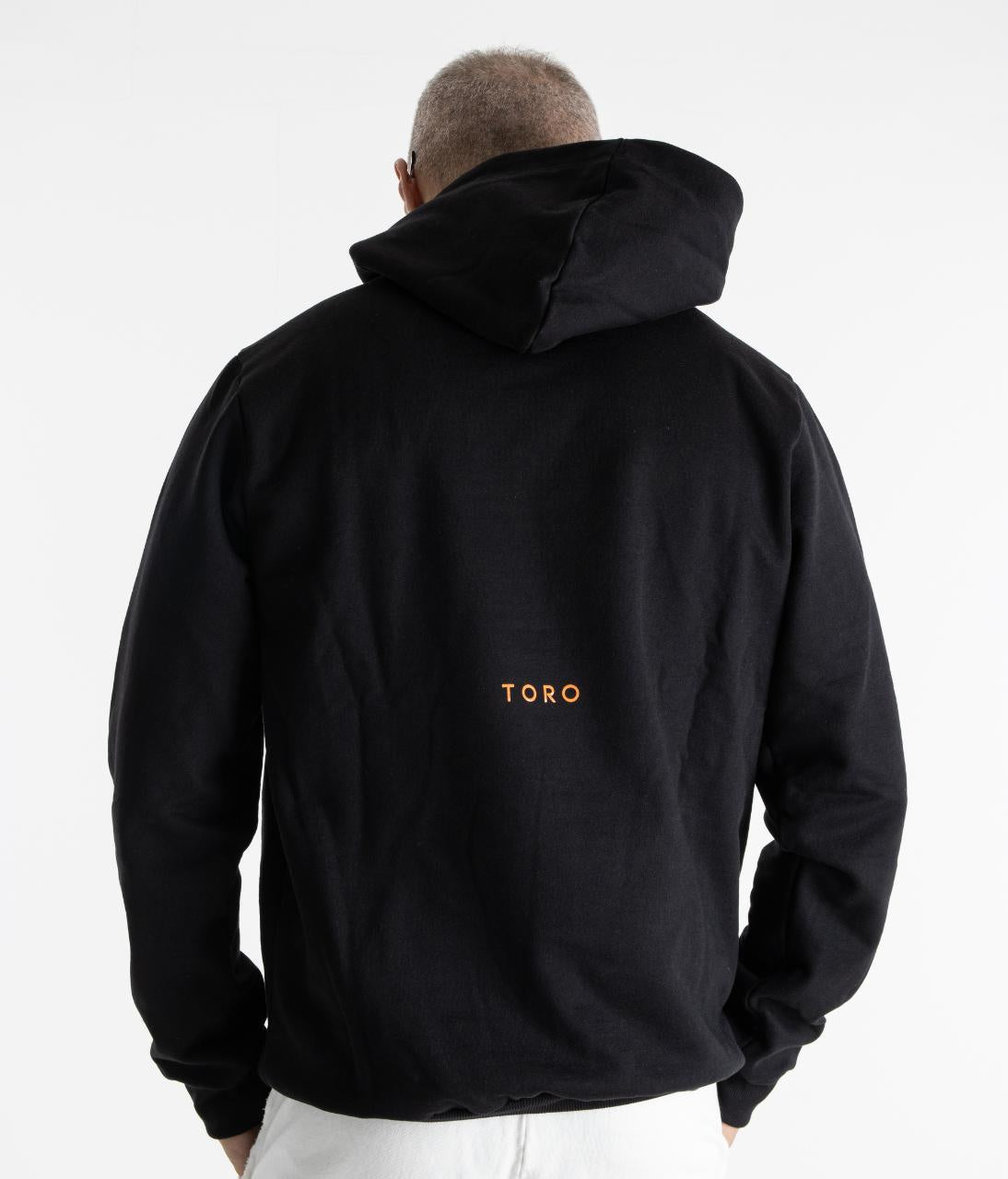 Moletom TORO Capuz Flame Skull Black