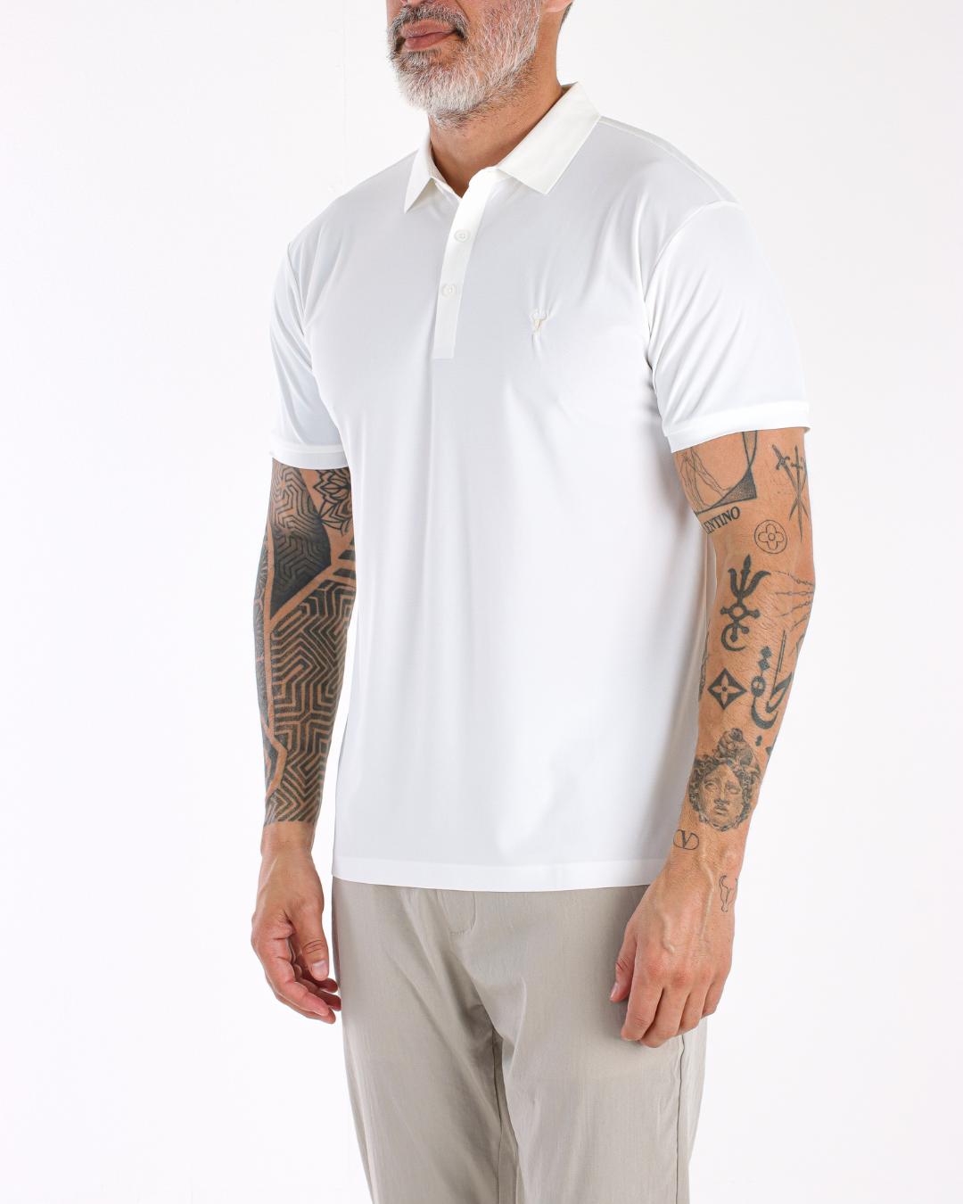 CAMISA POLO TORO TECH BRANCA