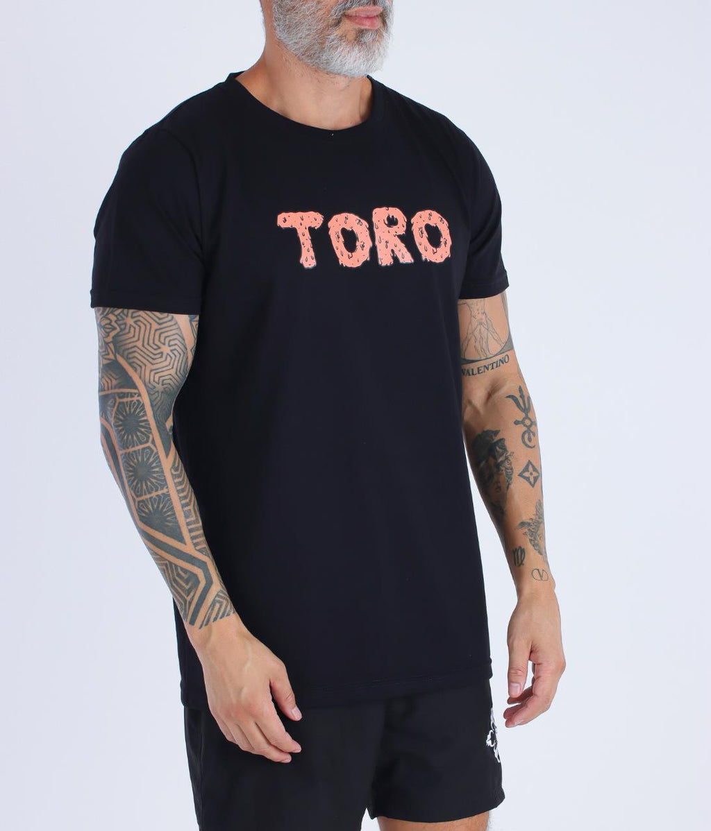 T-Shirt Toro preta ICE CREAM