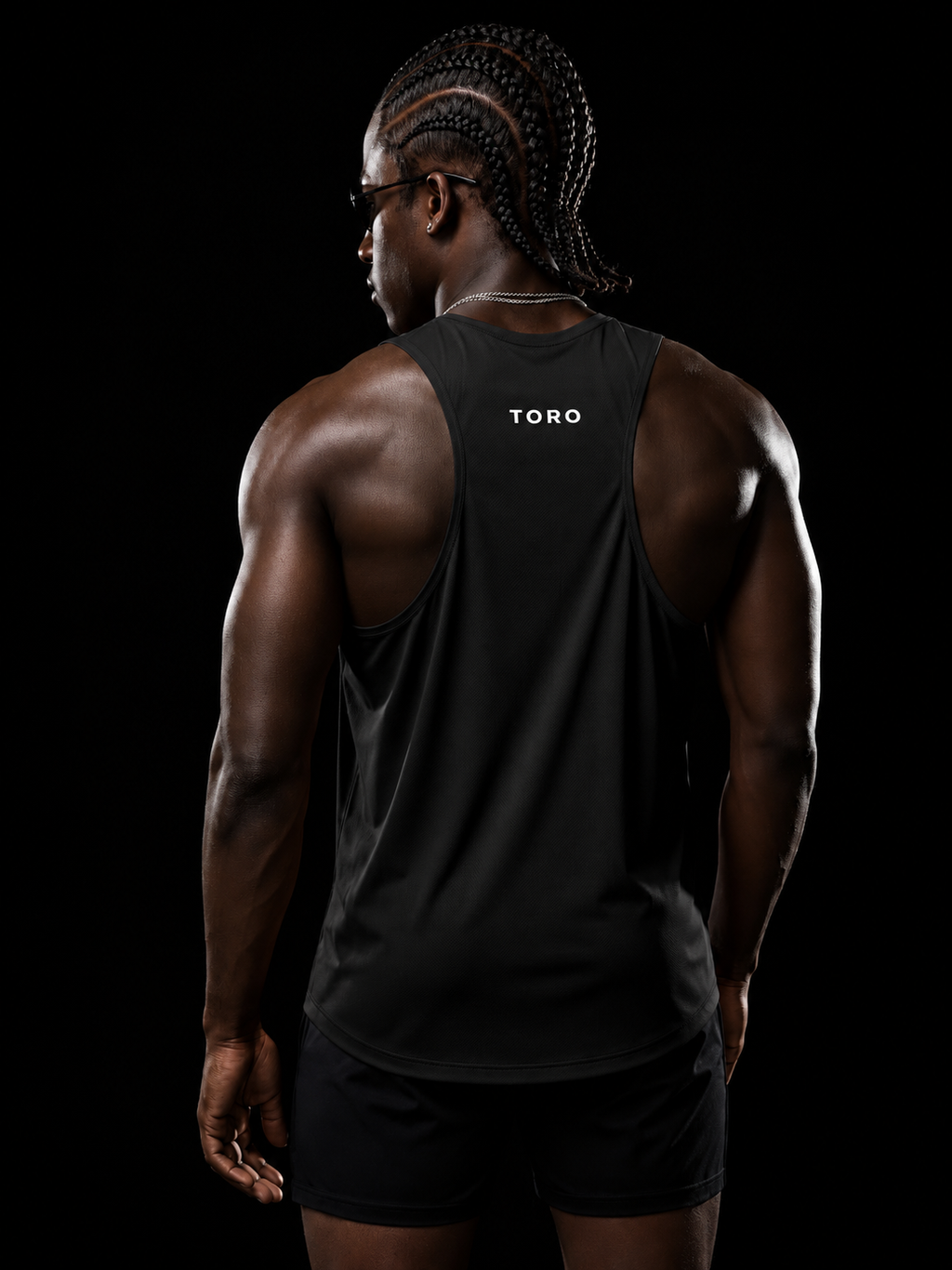 Regata Toro Cavada Básica Black Dryfit