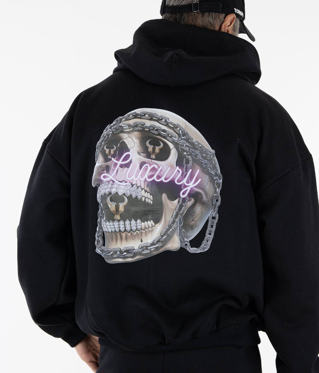 Jaqueta Moletom Toro Skull Luxury