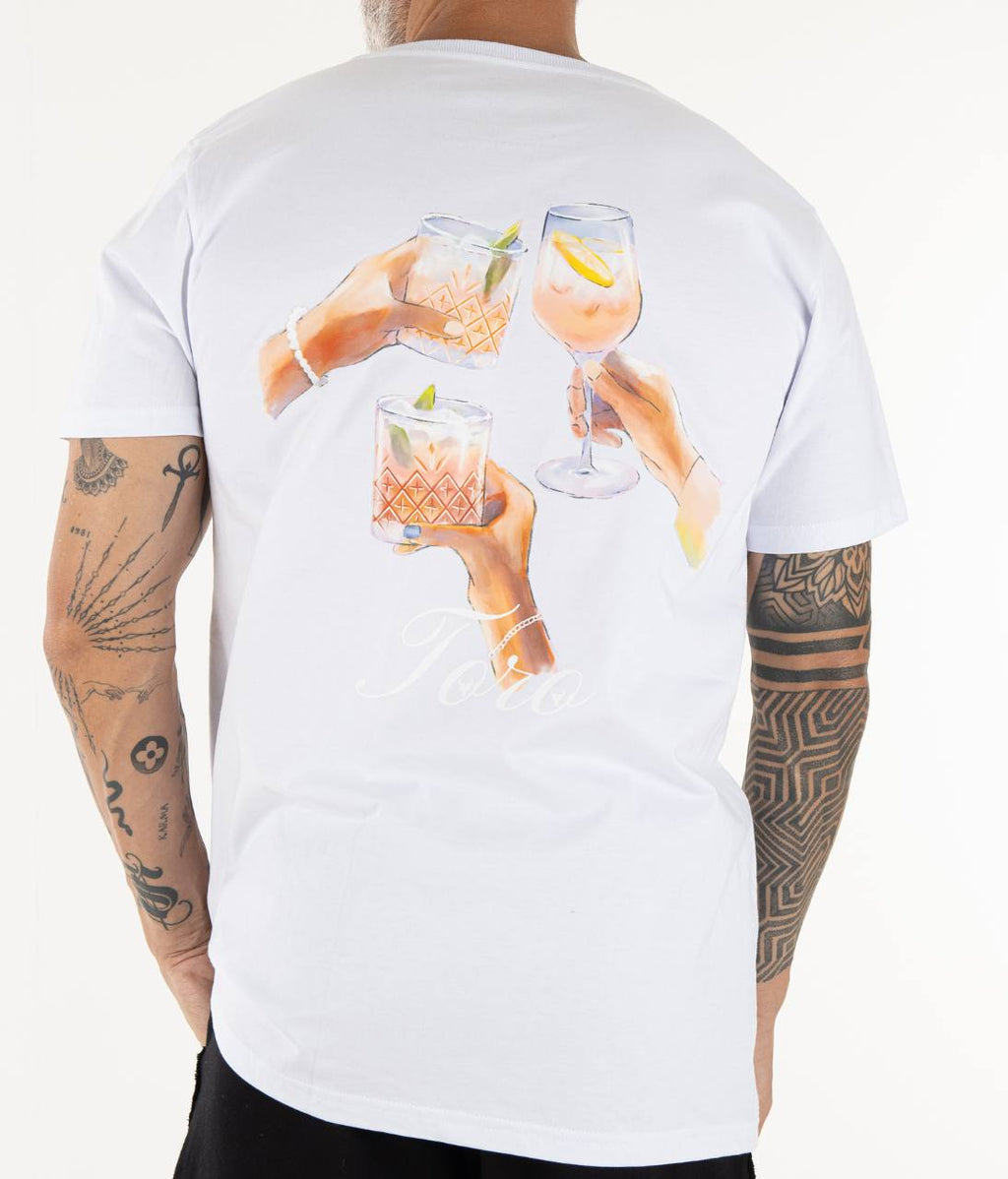 T-shirt Toro Old Money White