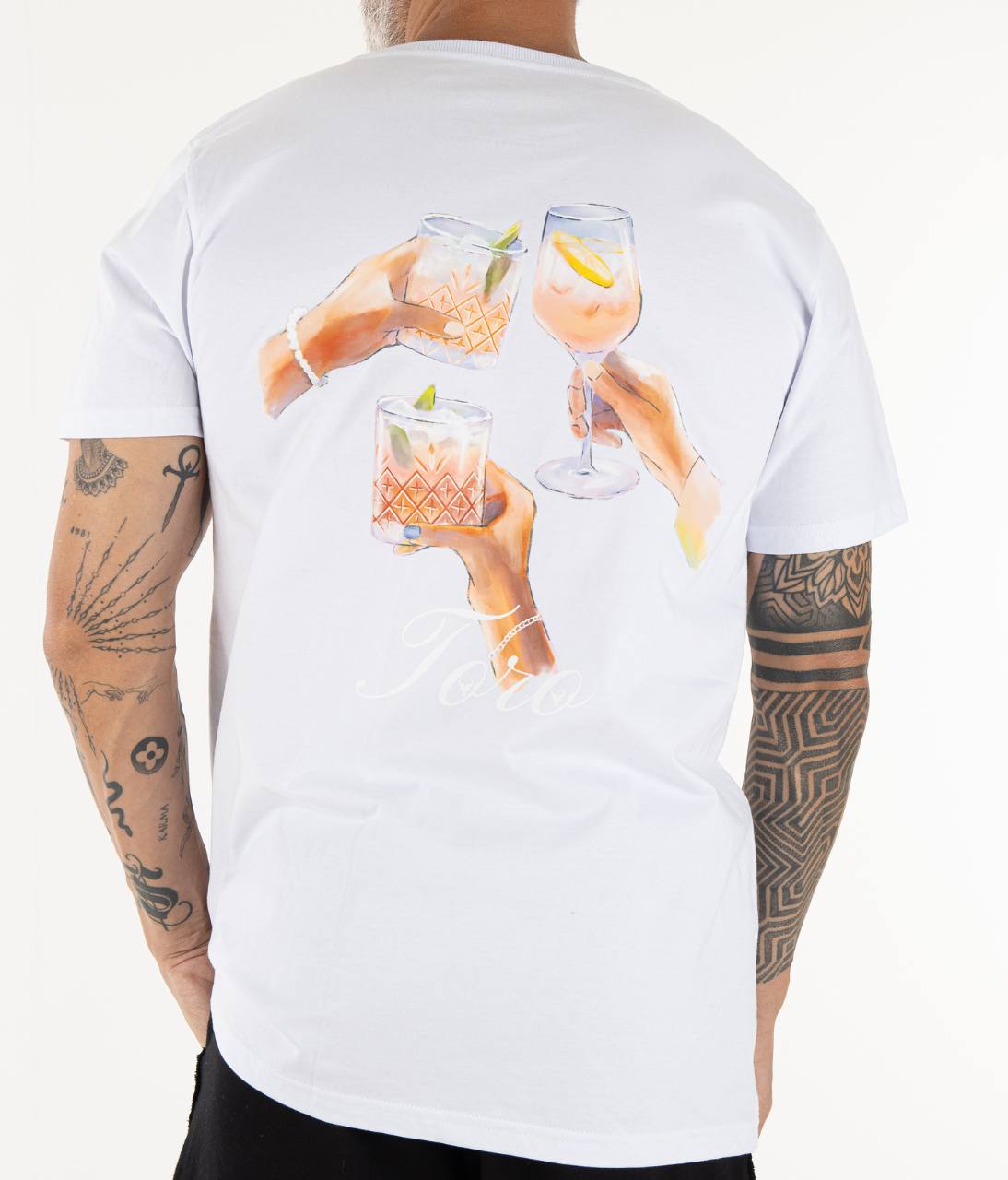 T-shirt Toro Old Money White