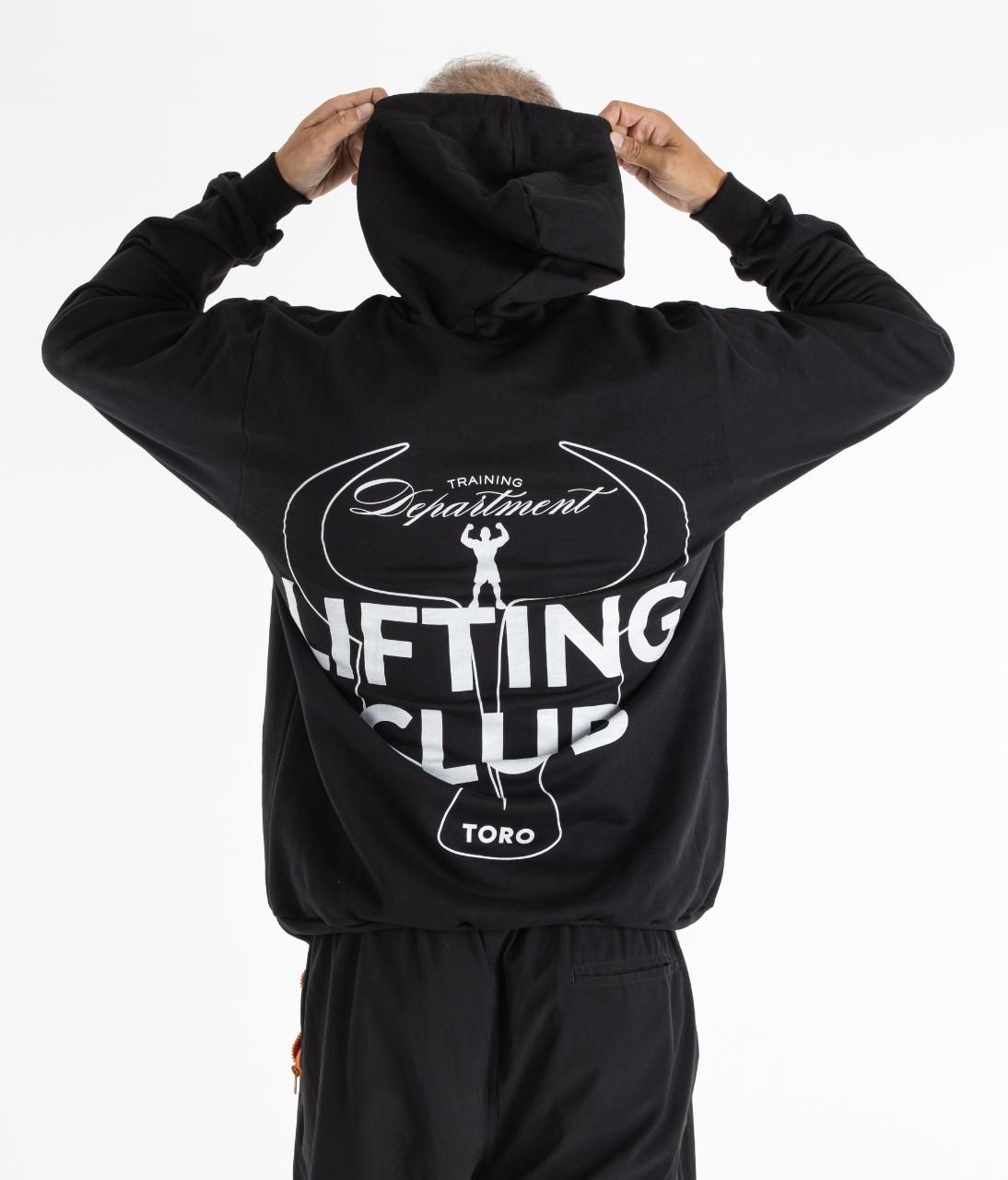 Moletom TORO Capuz Lifting Club preto