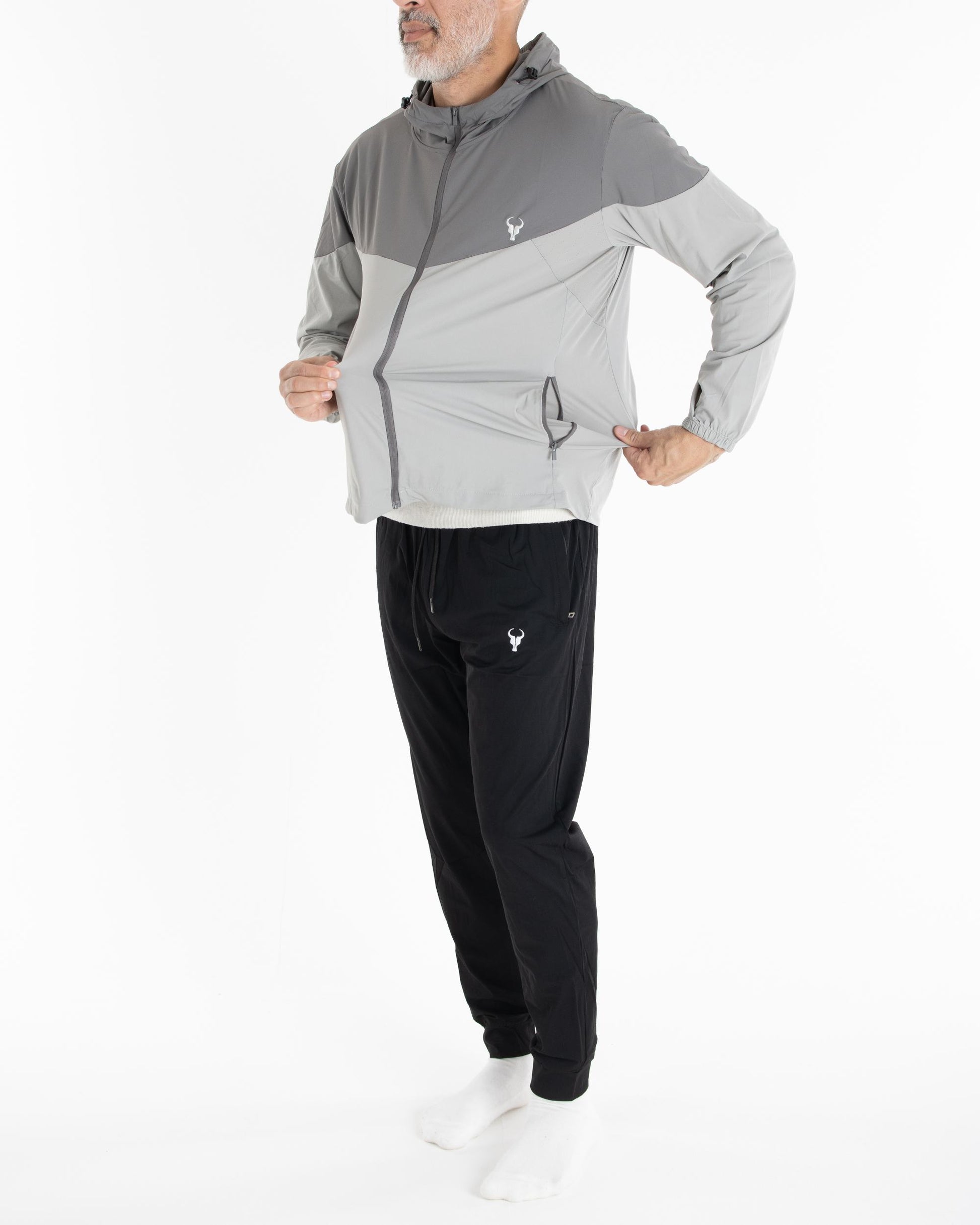 Conjunto Sport TORO Tech Gray C/ zíperes