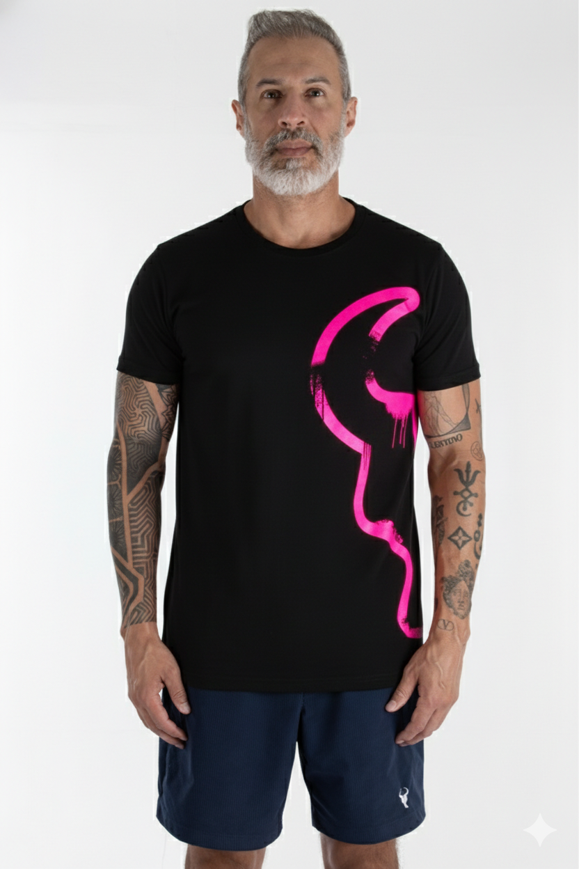 T-Shirt Toro Black Half Pink Edition