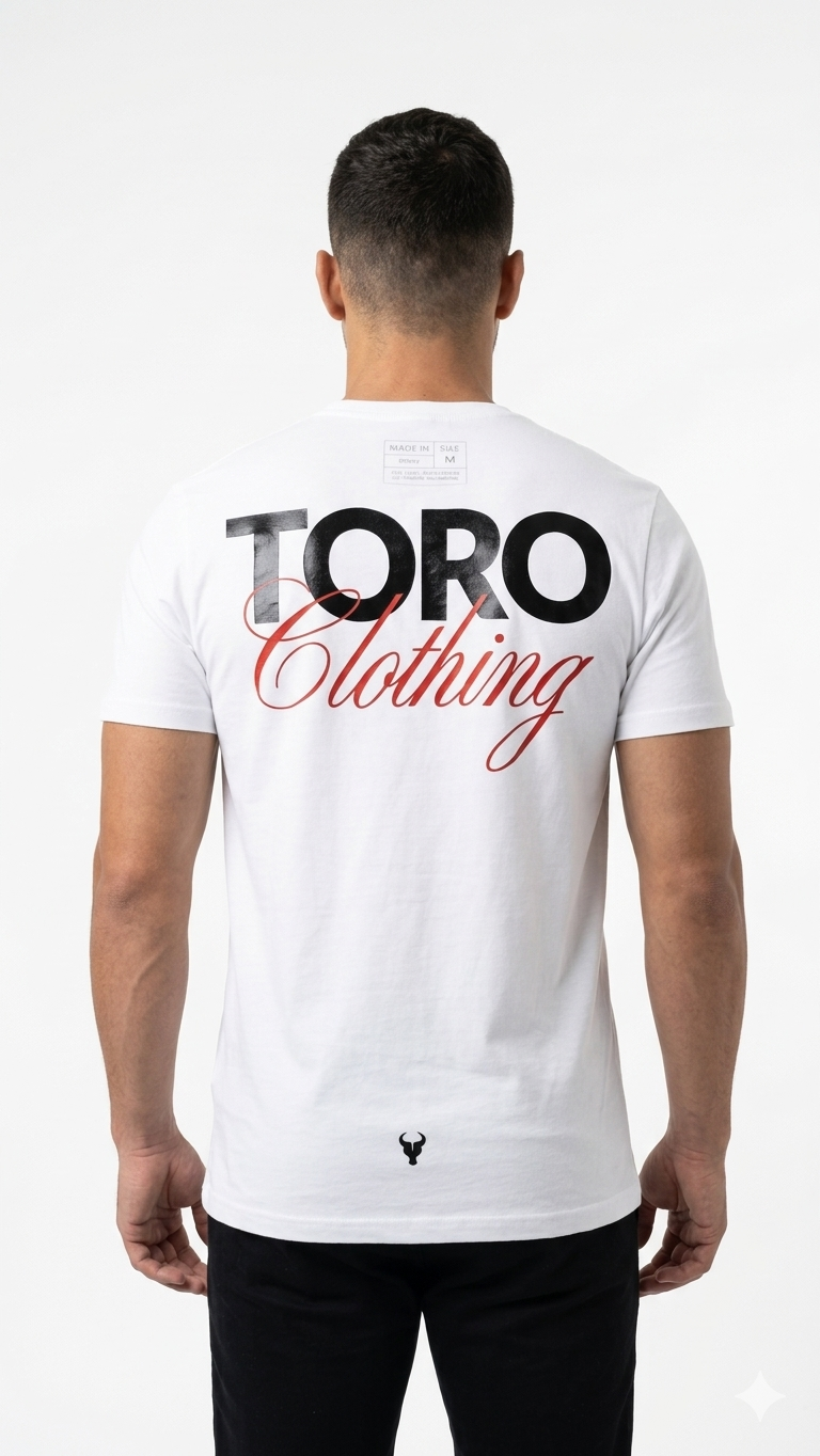 T-shirt Toro Clothing Fio Egípcio Branca