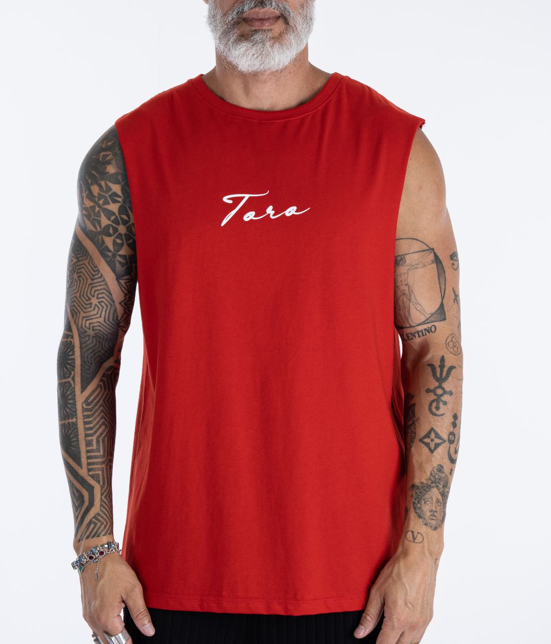 T-shirt S/M Toro Red Poppin Champagne