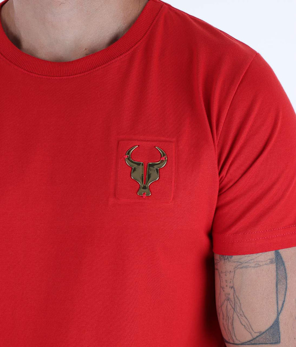 T-shirt Vermelha Toro GOLD PRECIOUS