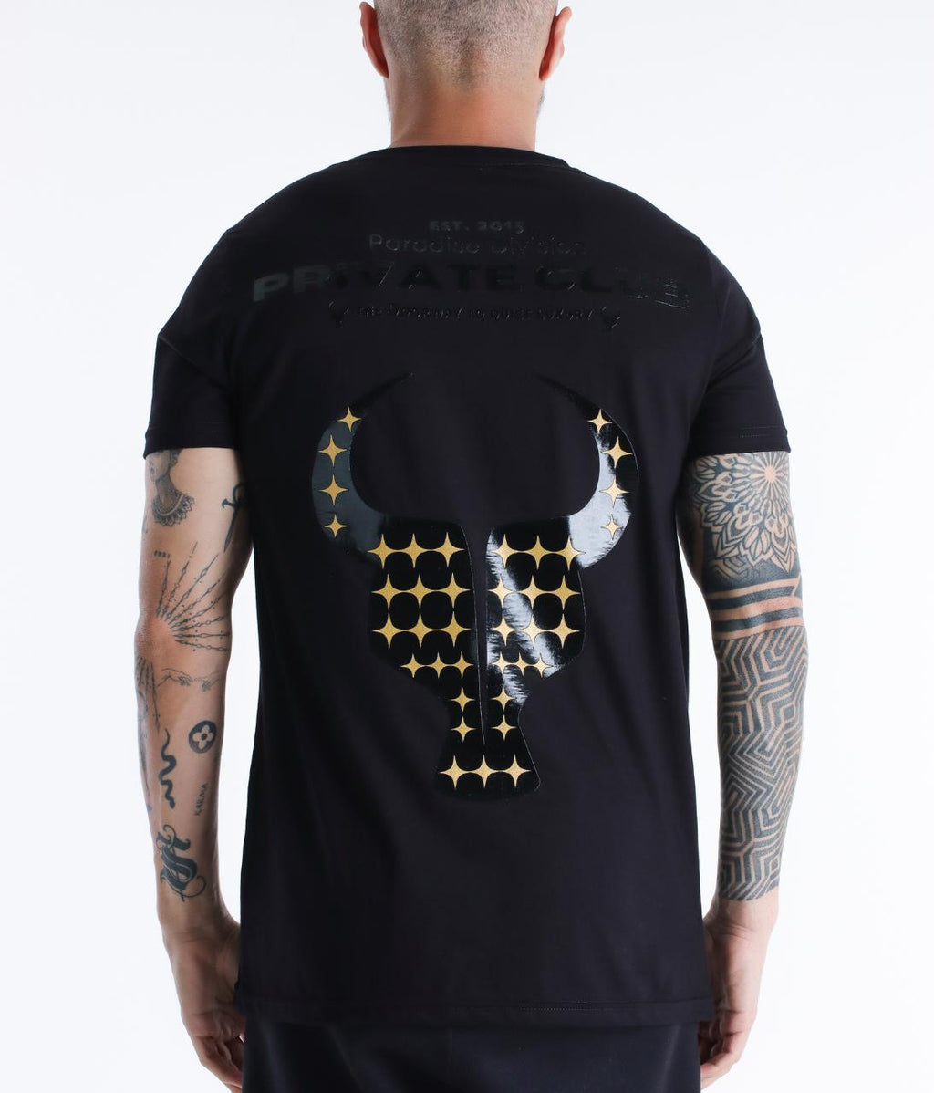 T-shirt Toro Private club Black GOLD
