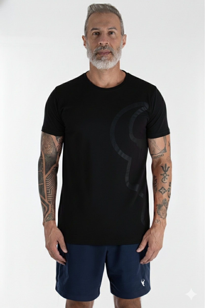 T-Shirt Toro All Black Half Edition