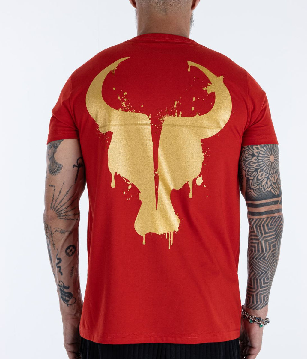 T-Shirt Toro Splash Red Gold