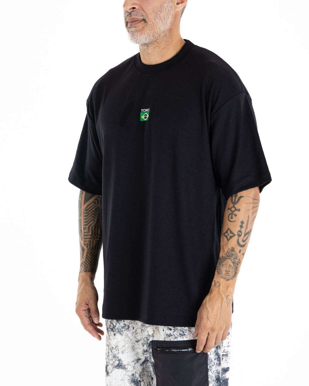T-Shirt Toro  Black Over BRASIL 26