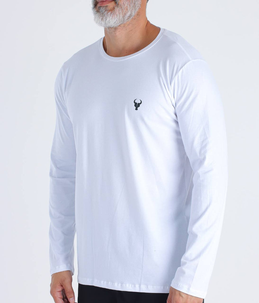 T-shirt M/L Toro Básica fio egípcio White
