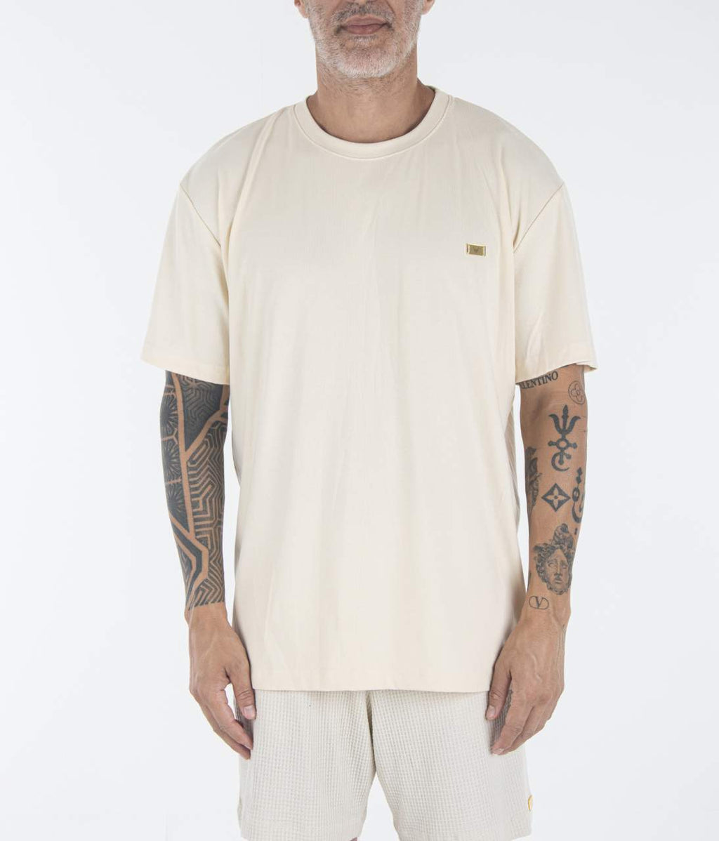 T-shirt Toro Over Visco Premium Bege